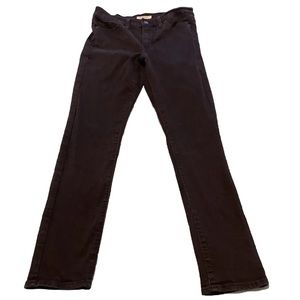 Levi's Women's 311 Shaping Skinny Black Denim Jeans 29x30